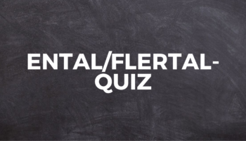 DANSKE ENTAL/FLERTAL-QUIZ # 1 1